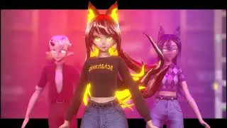 【﻿MMD|Friends/OC】Dance Robot Dance / ダンスロボットダンス  [ ナユタン星人 ] 【 TDA 】- HAPPY BIRTHDAY EMBER