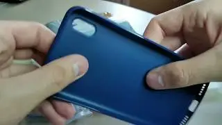 Чехлы на Xiaomi-Redmi 7A, Huawei P30 Lite и стёкла на Xiaomi-Redmi 7A. Распаковка и проверка.