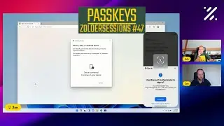 Zoldersessions #47 - Jan Bakker over Passkeys in Microsoft365