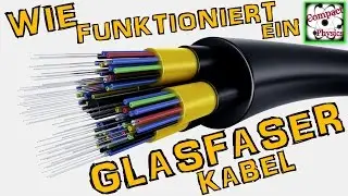 Wie funktioniert ein GLASFASERKABEL [Compact Physics]