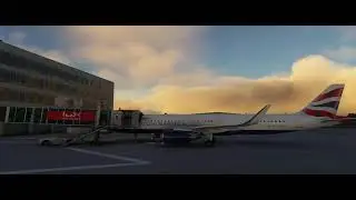 | British Airways Flight BA418  | EGLL London Heathrow - ELLX Luxembourg | Airbus A20n | Vatsim |…