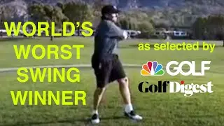 World's Worst Swing Winner Brian Weir