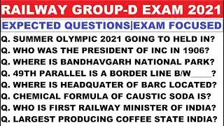 Railway Group-D Exam 2021 | Railway Group-D GS GK Important Questions | Railway Group-D| HVS Studies