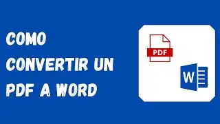 🔵 Como convertir un PDF a Word super fácil 💻 (2023)