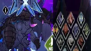 DOMINATOR EX-DEUS VS ALL DINOSAURS TODOS LOS DINOSAURIOS DINO RUMBLE JURASSIC WARS 100%