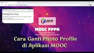cara ganti photo profile di aplikasi MOOC