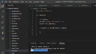 c programing control flow statement