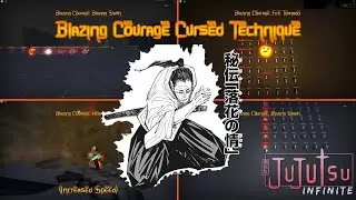 Blazing Courage Showcase | Jujutsu Infinite