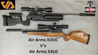 Air Arms S410 v's Air Arms X200   4K
