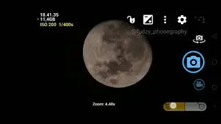 REALME 3 PRO, TUTORIAL CARA AMBIL FOTO BULAN PAKAI LENSBONG MF ZOOM