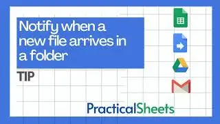 SEND AN EMAIL from Gmail 📧 every time a new file is saved in a Google Drive folder