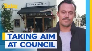 Café owner slugged with hefty fines over pot plants on footpath | Today Show Australia