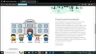 school website explaination