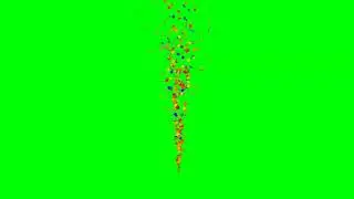 Green screen effects | Confetti fountain | No copyright