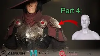 Part 4 ( Hair Cards Baking and Texturing ) : Hunter 3d Character modeling and texturing