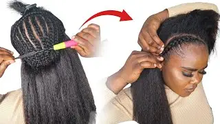 Quick And Easy Crochet Hairstyle/ Beginner Friendly