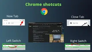 How to open new tab | close existing tab | shift tab from left to right | from right to left | 