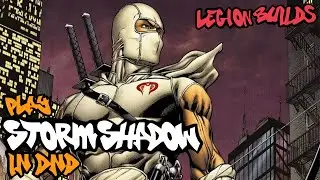 Play Storm Shadow in Dungeons & Dragons (GI Joe D&D 5E Builds)
