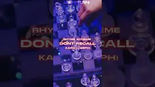 KARD’s J.SEPH on DONT RECALL | Highlighted Rhyme Scheme