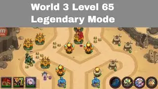 World 3 Level 65 Kneeling Symmetry Legendary Mode Realm Defense TD