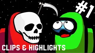 xQc cheating in Among Us and being toxic (Clips & Highlights #1)