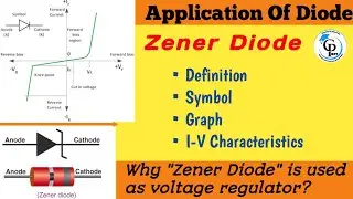Semicondunctor 09: Zener Diode || I-V curve || Application of diode|| Sharwan sir