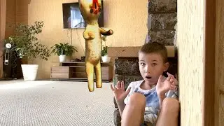 SCP Invasion SCP 173 Скульптура в доме SCP в реальной жизни