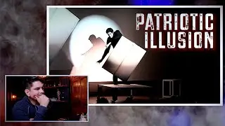 David Copperfield's Patriotic Flag Illusion: Illusionist Reacts