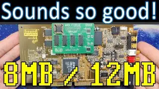 2MB, 8MB, 12MB Sound Blaster AWE64 Modification