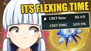 prolly top 1% Ayaka Build (Blizzard Set)