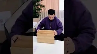 Bamboo Wood Bread Box Modern Simple European Style Multifunctional Bread Box Kitchen Accessories St