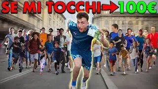 MANHUNT - I'll give away €100 to anyone who touches me! *DANGEROUS*
