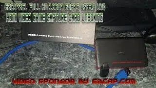 ezcap 261 Capture Card USB 3.0 HD Game Live Streaming 1080p 60fps unboxing