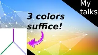 Daniel Tubbenhauer: Three colors suffice