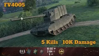 FV4005 - 5 Kills, 9K Damage - World of Tanks