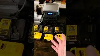 FULL: 20Ah Dewalt 20V XR batteries vs EF ECOFLOW Solar Generator RIVER 2 Pro 768Wh