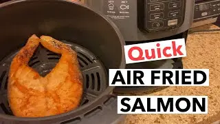 AIR FRY SALMON STEAK | HOW TO COOK SALMON STEAK IN AN AIR FRYER