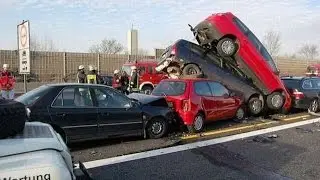 Ужасные аварии автомобилей