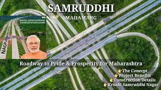 Touring the Nagpur to Mumbai Samruddhi Mahamarg expressway | Samruddhi Mahamarg