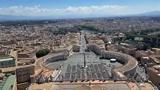 View from the St. Peter's Basilica Dome