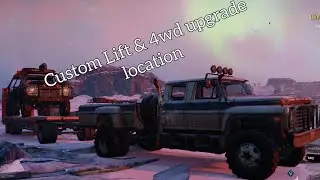 Snowrunner - F750 Tuned lift and 4wd Location