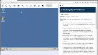 Lab 10.9: Configuring Terminal Services