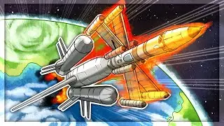 I Built A Rocket Propelled X-WING in Kerbal Space Program