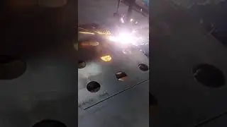 Станок плазменной резки металла с ЧПУ #плазморез