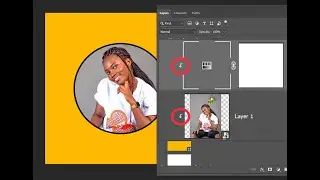 Clipping mask in photoshop