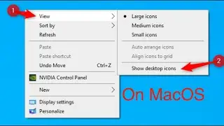 HIDE DESKTOP FILES [MacOS]