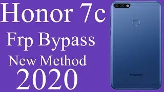 Huawei Honor 7c Lnd-l29 Frp Bypass Without Pc /Frp Bypass Huawei 7c New Method 2021