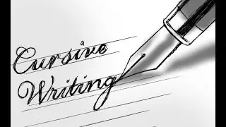 Cursive Writing for beginners | Basic Strokes | English | Part-1 | Improve your Handwriting