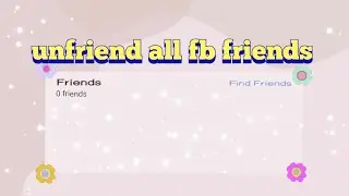 how to unfriend all friends on facebook ( in just 1 click easy method ) 2022