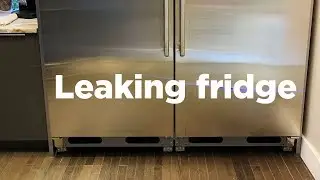 Leaking fridge fix